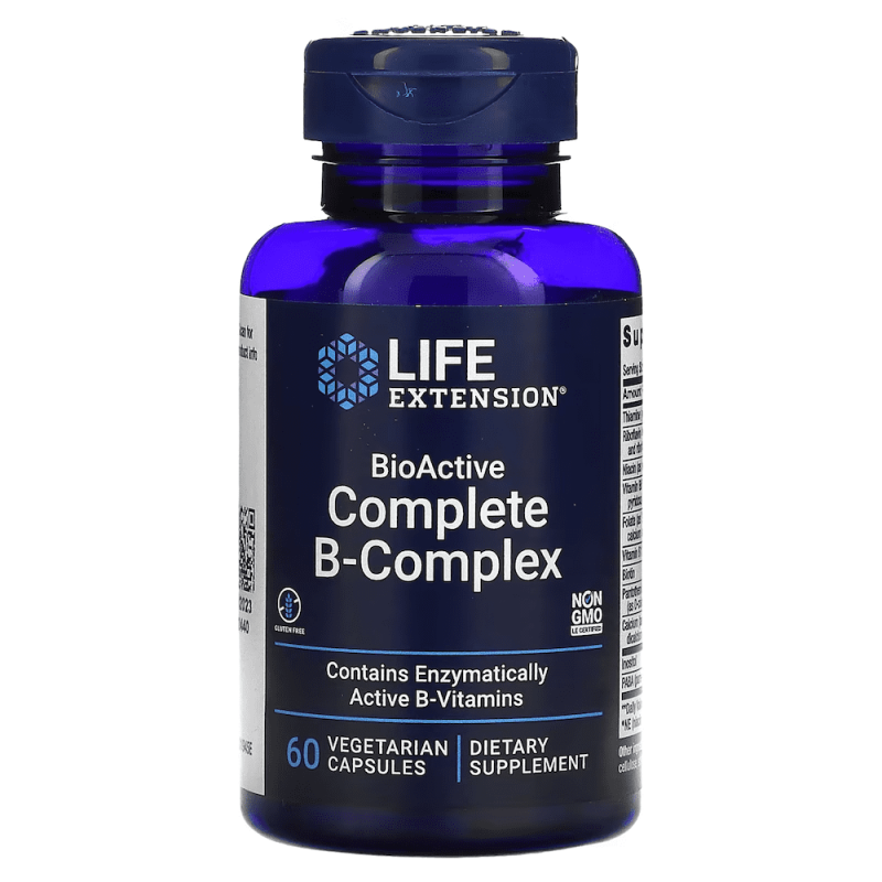 Комплекс витаминов B [Life Extension] 60 капсул