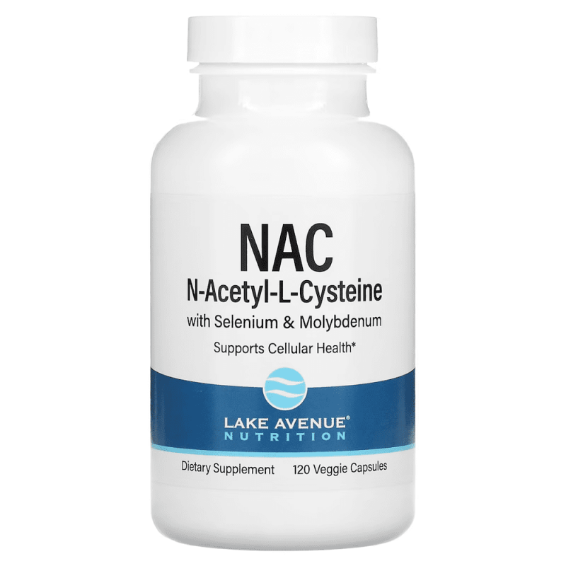 NAC N-ацетилцистеин [Lake Avenue Nutrition] 120 капсул